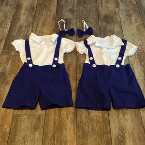 TWIN Baby Boy Formal Outfit | Perfect for a wedding or formal event! 🕺🏼👯‍♂️🪩